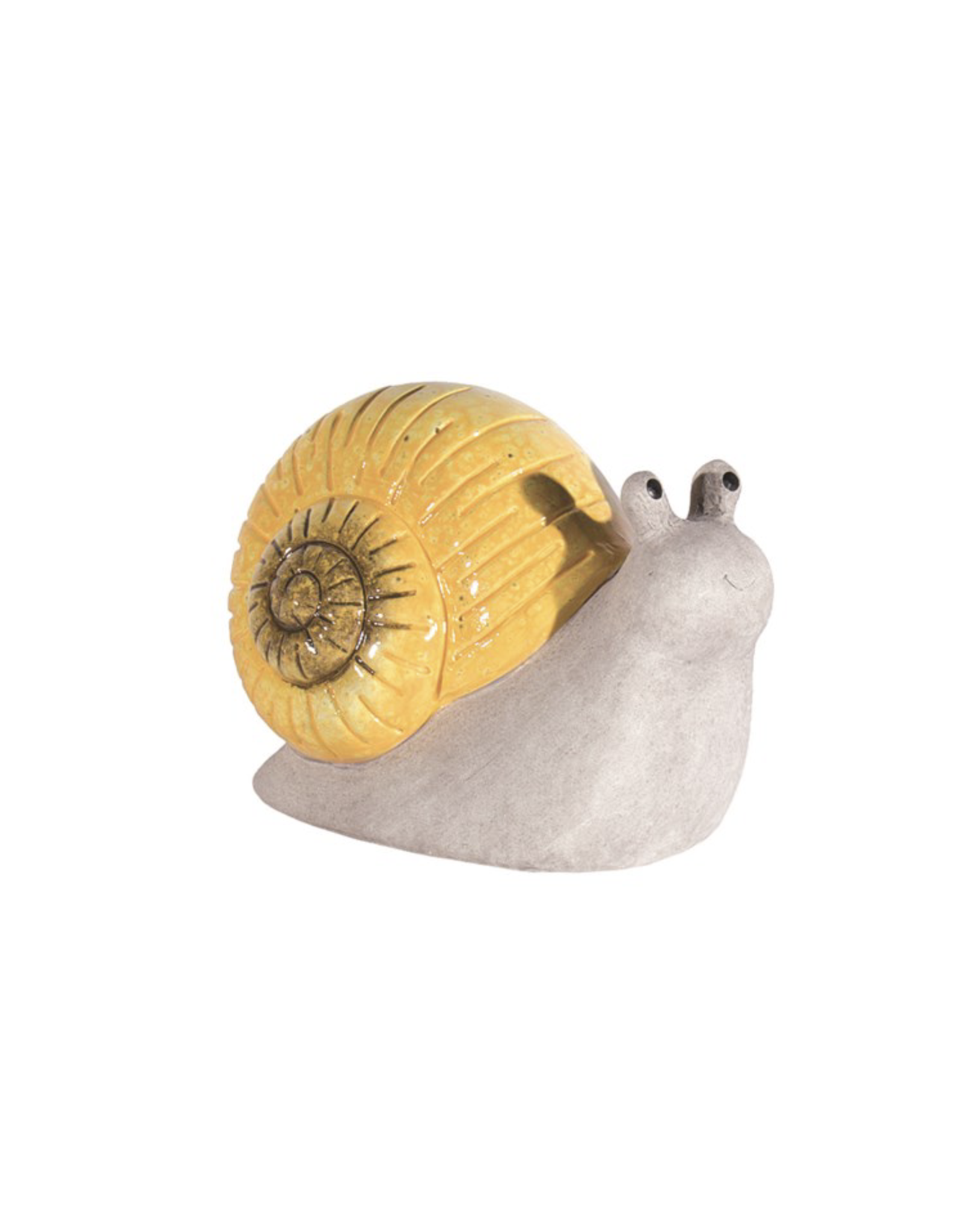 Ceramic Snail - 4"H
