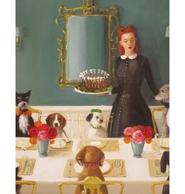 Janet Hill Studio Art Print - Well-Mannered Dogs - 8.5" x 11"