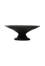 Stoneware Pedestal 8"x3" - Basalt