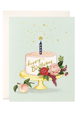 JooJoo Paper Birthday - Peach Cake Birthday