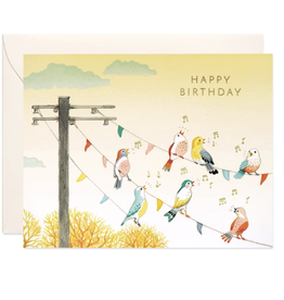 JooJoo Paper Birthday - Birds on Wire