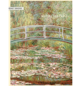 Sympathy - Wishing You Peace Monet Bridge