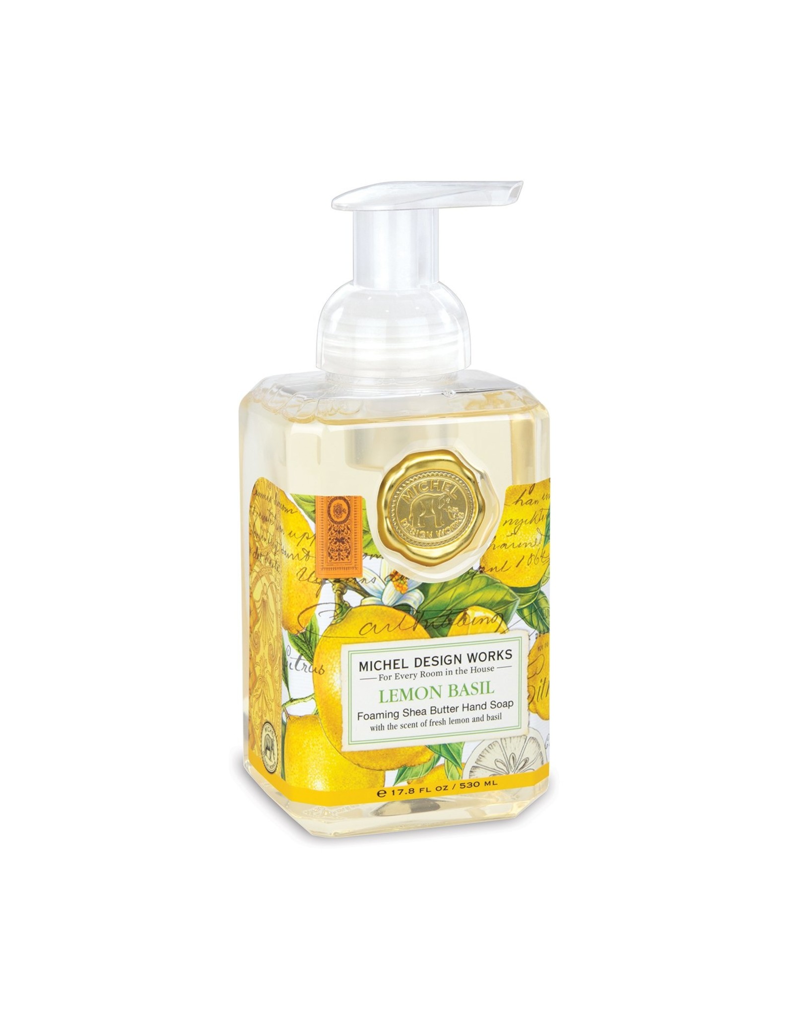 Michel Design Lemon Basil Foam Soap