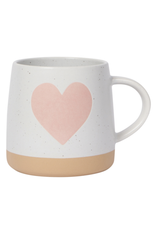 Speckled Glaze 12oz Heart Mug