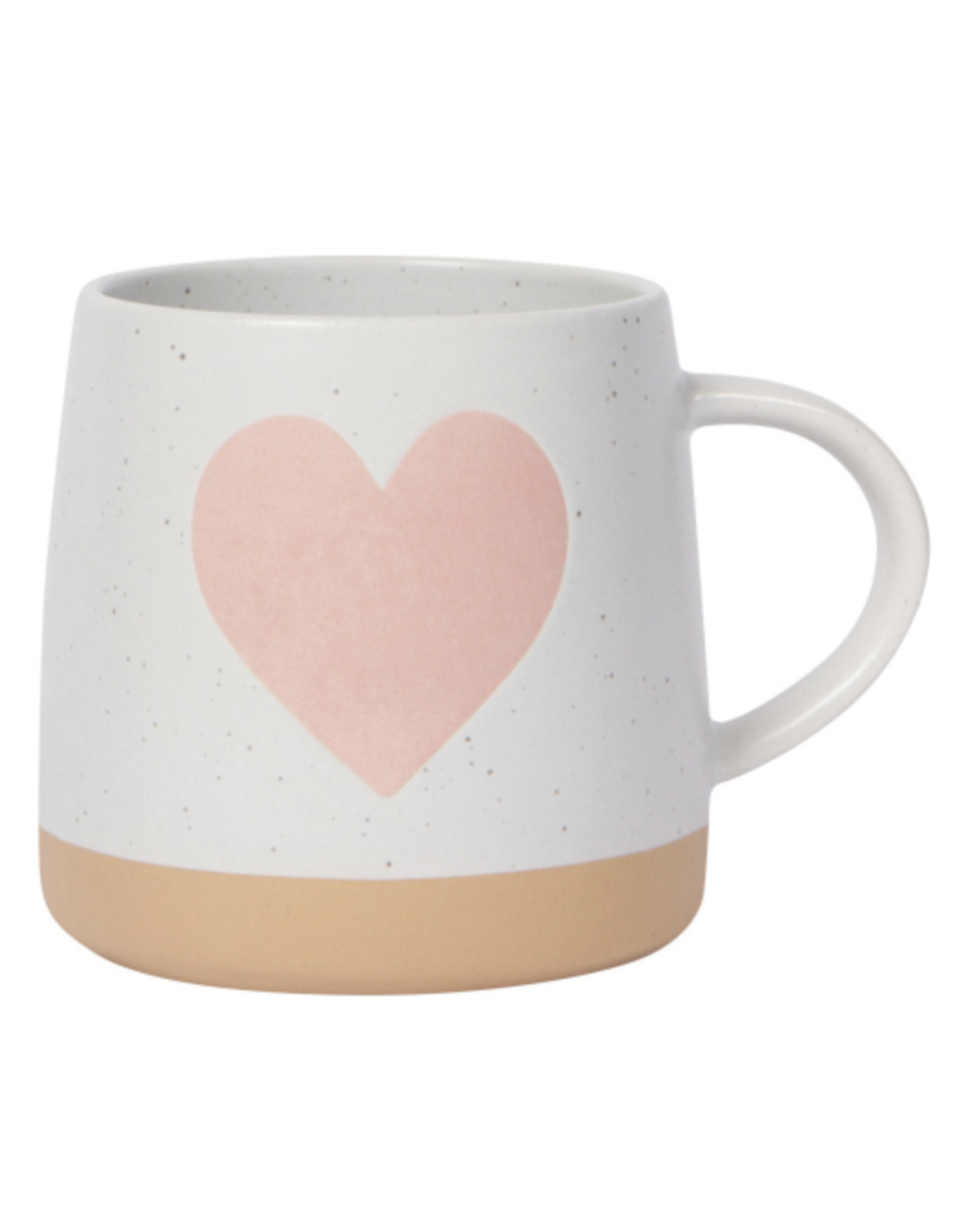 Speckled Glaze 12oz Heart Mug