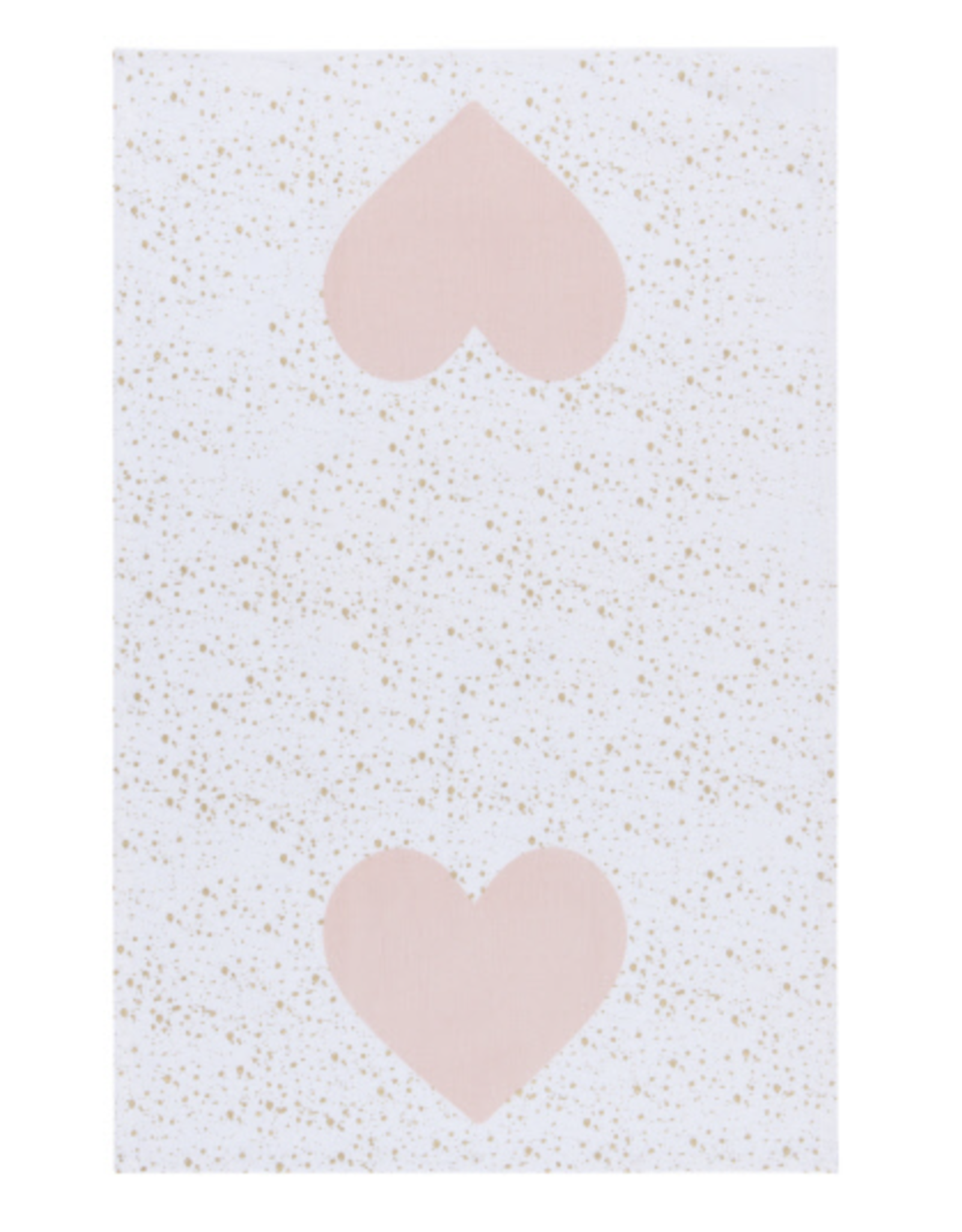 Speckled Heart Tea Towel