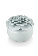 Illume Fresh Sea Salt - Ceramic Flower Candle