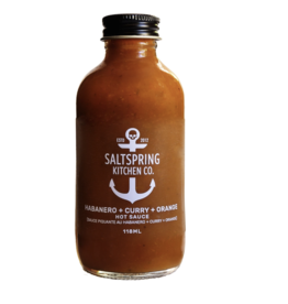 Salt Spring Kitchen Habanero + Curry + Orange Hot Sauce 118ml