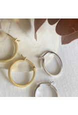 Pika & Bear Acropolis 18mm Hoop Earrings