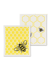 Bee & Honeycomb  Swedish Dishcloths - Set of 2