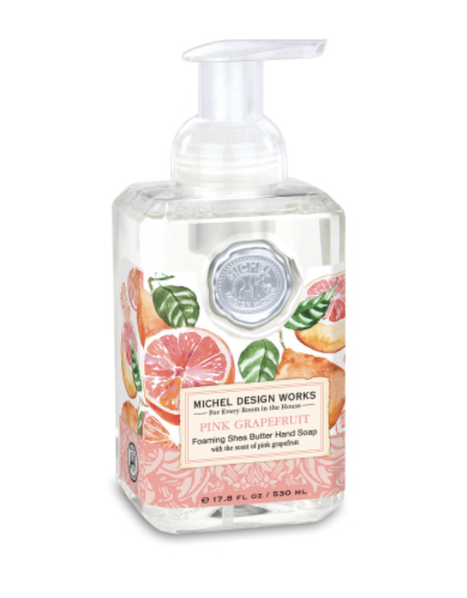 Michel Design Pink Grapefruit Foam Soap