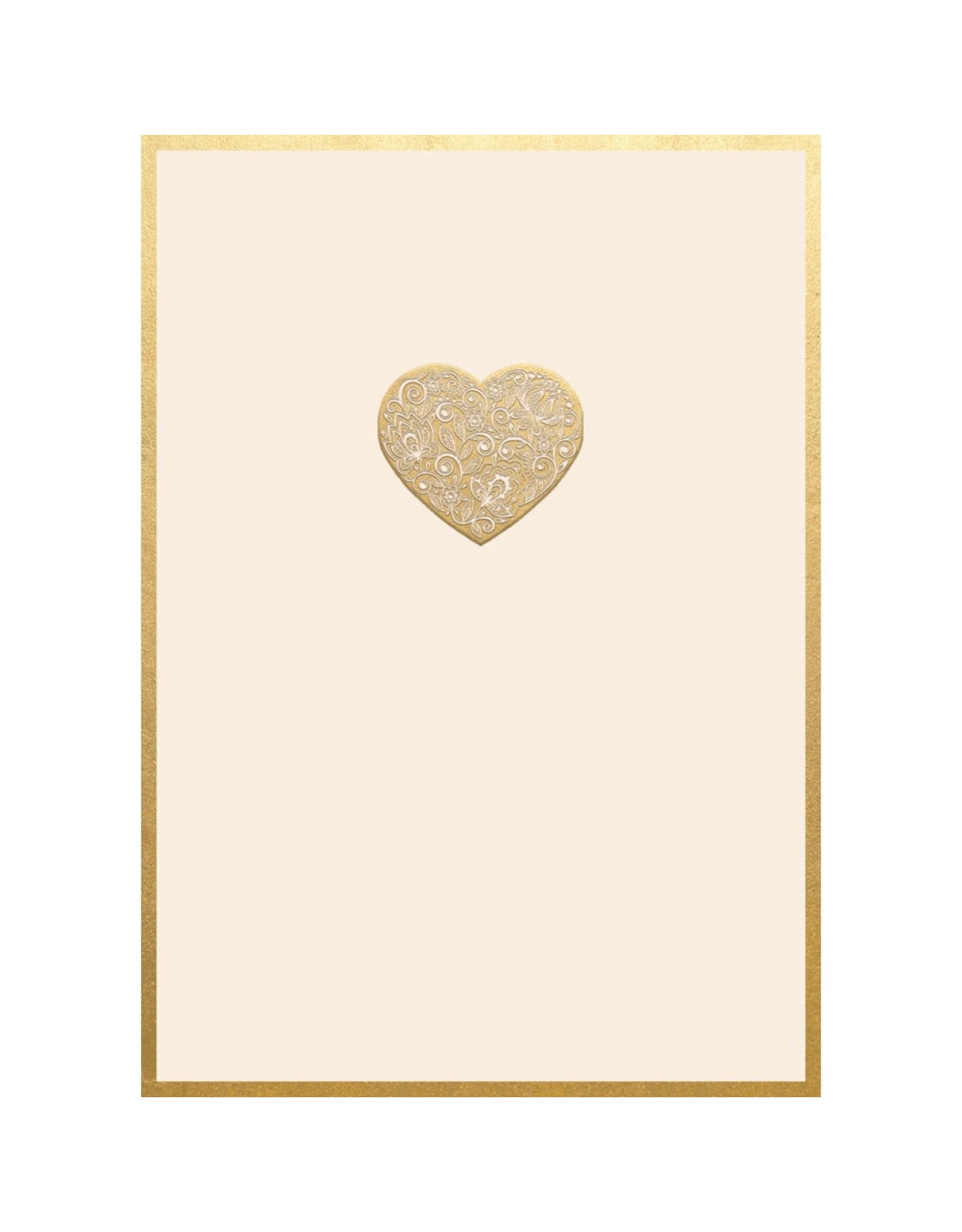 Wedding - Gold Heart