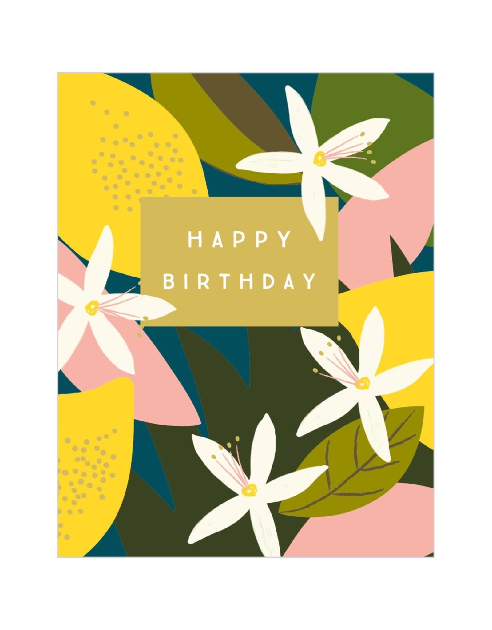 Birthday - Lemons and Flowers