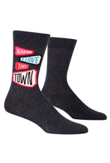 BQ Men's Sassy Socks - Love This Town