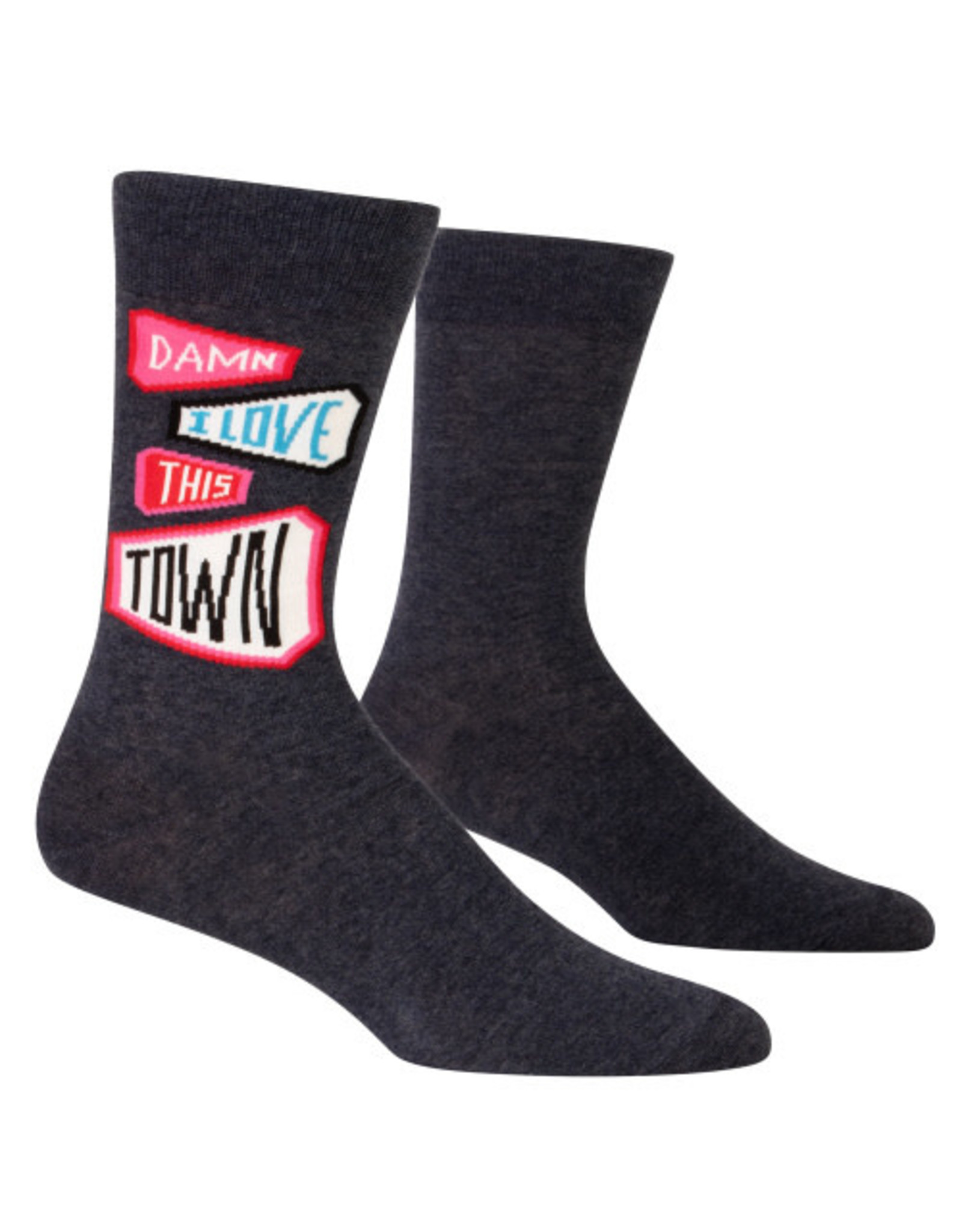 BQ Men's Sassy Socks - Love This Town