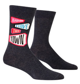 BQ Men's Sassy Socks - Love This Town