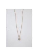 Starlit Necklace White Opal