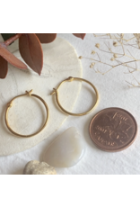 Pika & Bear Pecos 18mm Hoop Earings