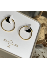 Pika & Bear Pecos 18mm Hoop Earings