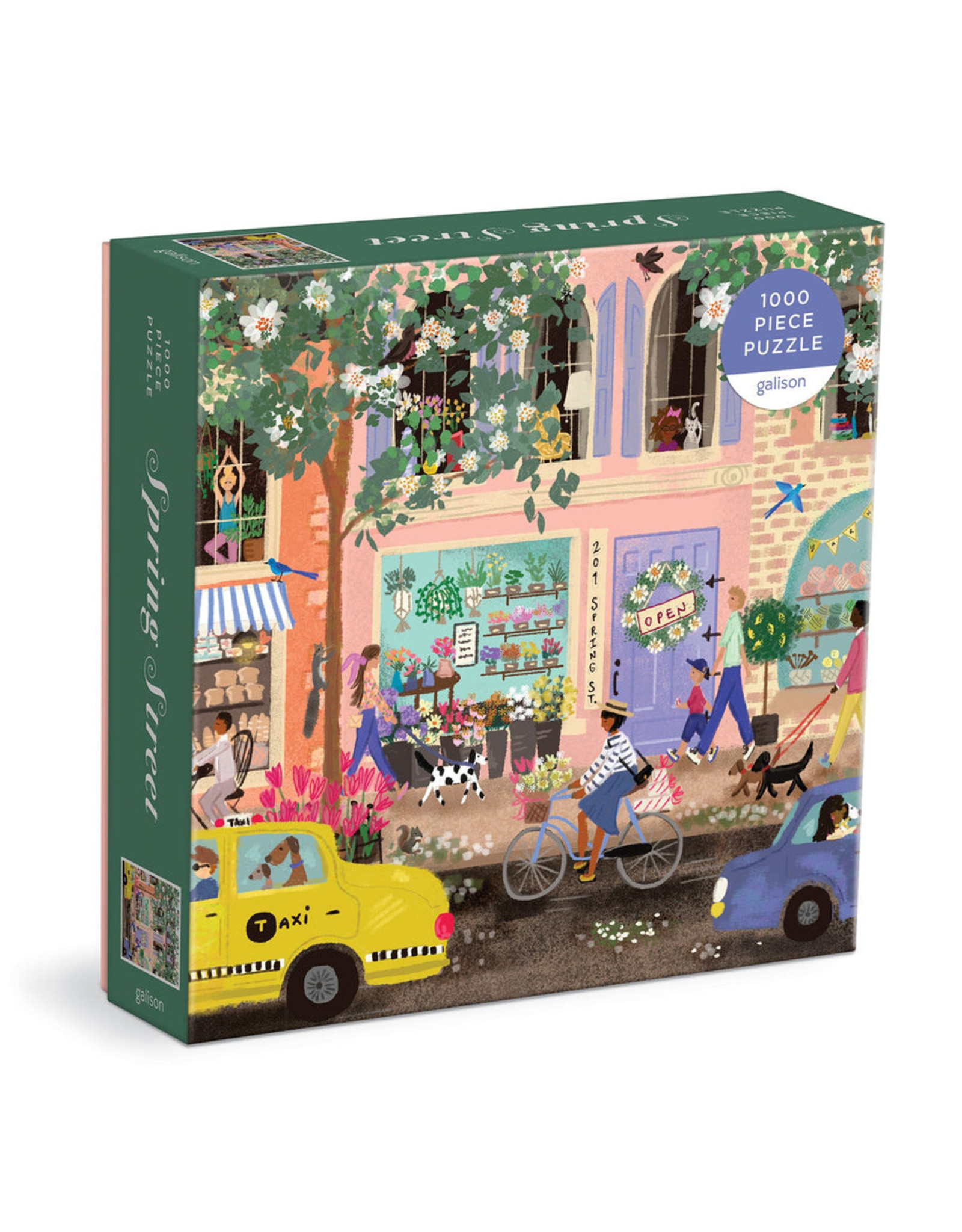 Spring Street  - 1000 Piece Puzzle