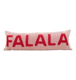 "Fa La La" Lumbar Pillow