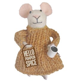 Felt Mouse, Hello Pumpkin Spice