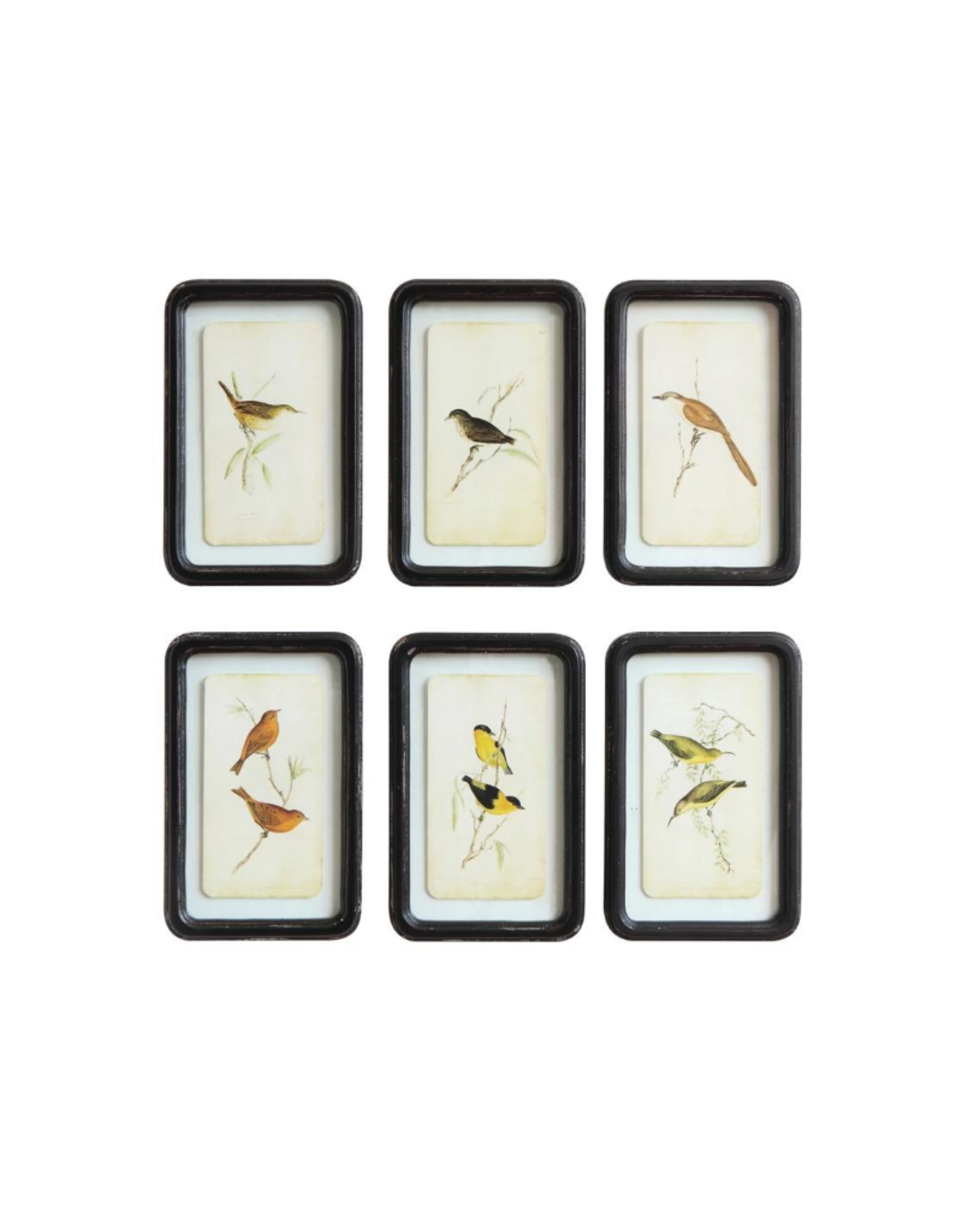 Framed Floating Bird Wall Art