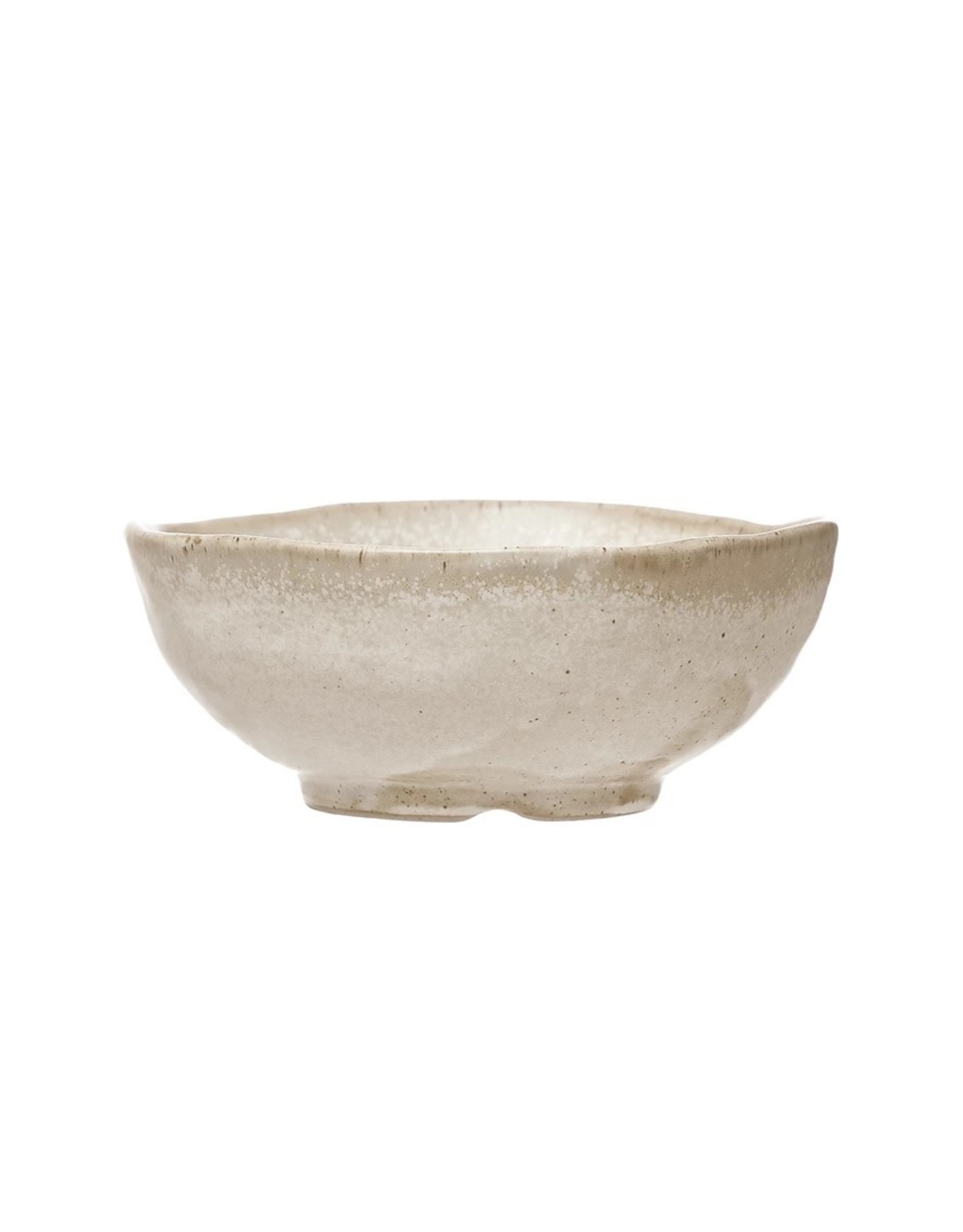 Stoneware Irregular Edge Bowl