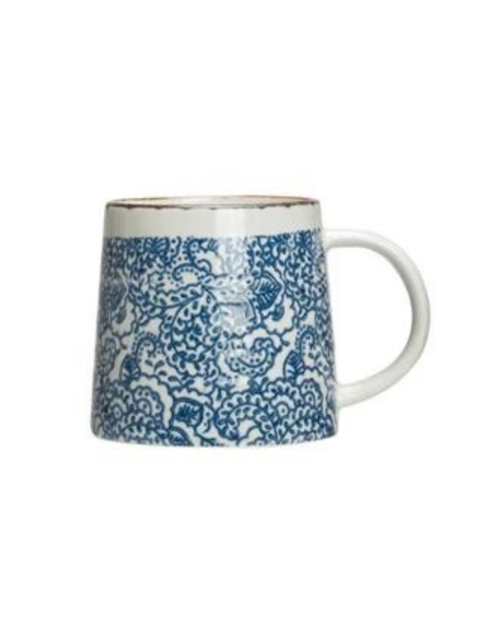 Blue and White Mug