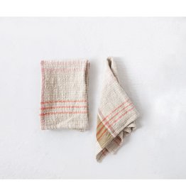 Woven Plaid Tea Towel