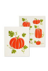 Pumpkins Swedish Dishcloths - Set of 2