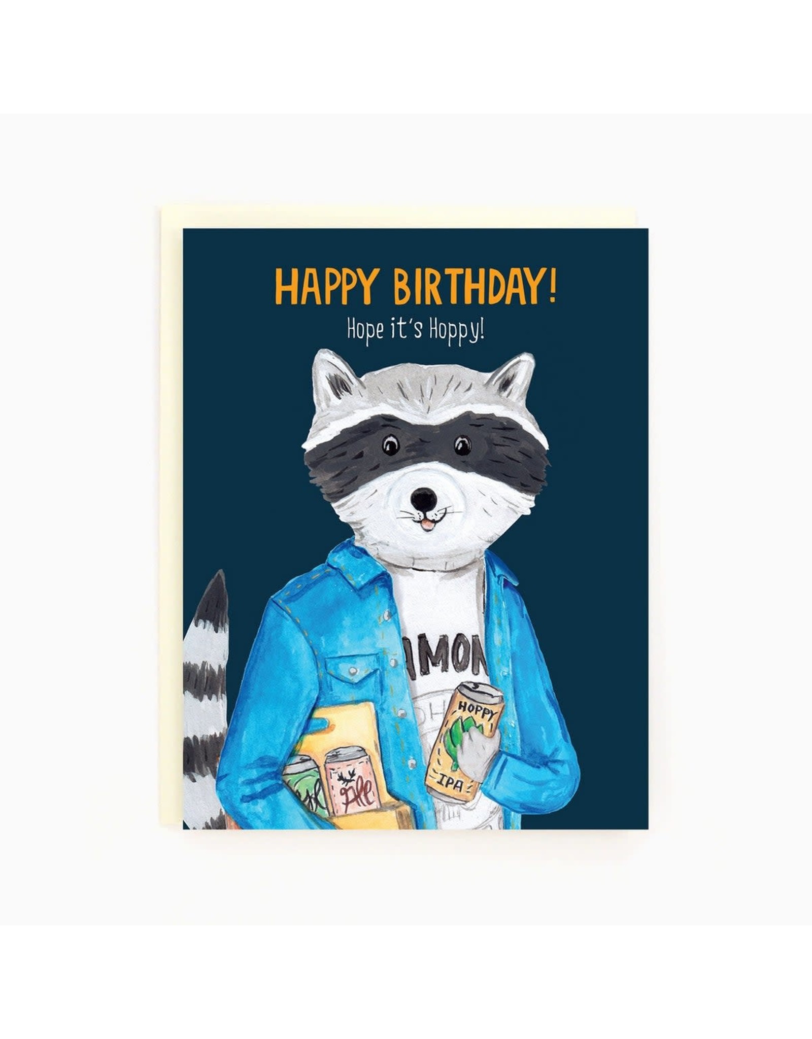 Birthday - Birthday Raccoon Beer