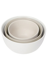 Prep Bowl Set of 3 - Matte White