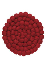 Circle Trivet Dot Chili