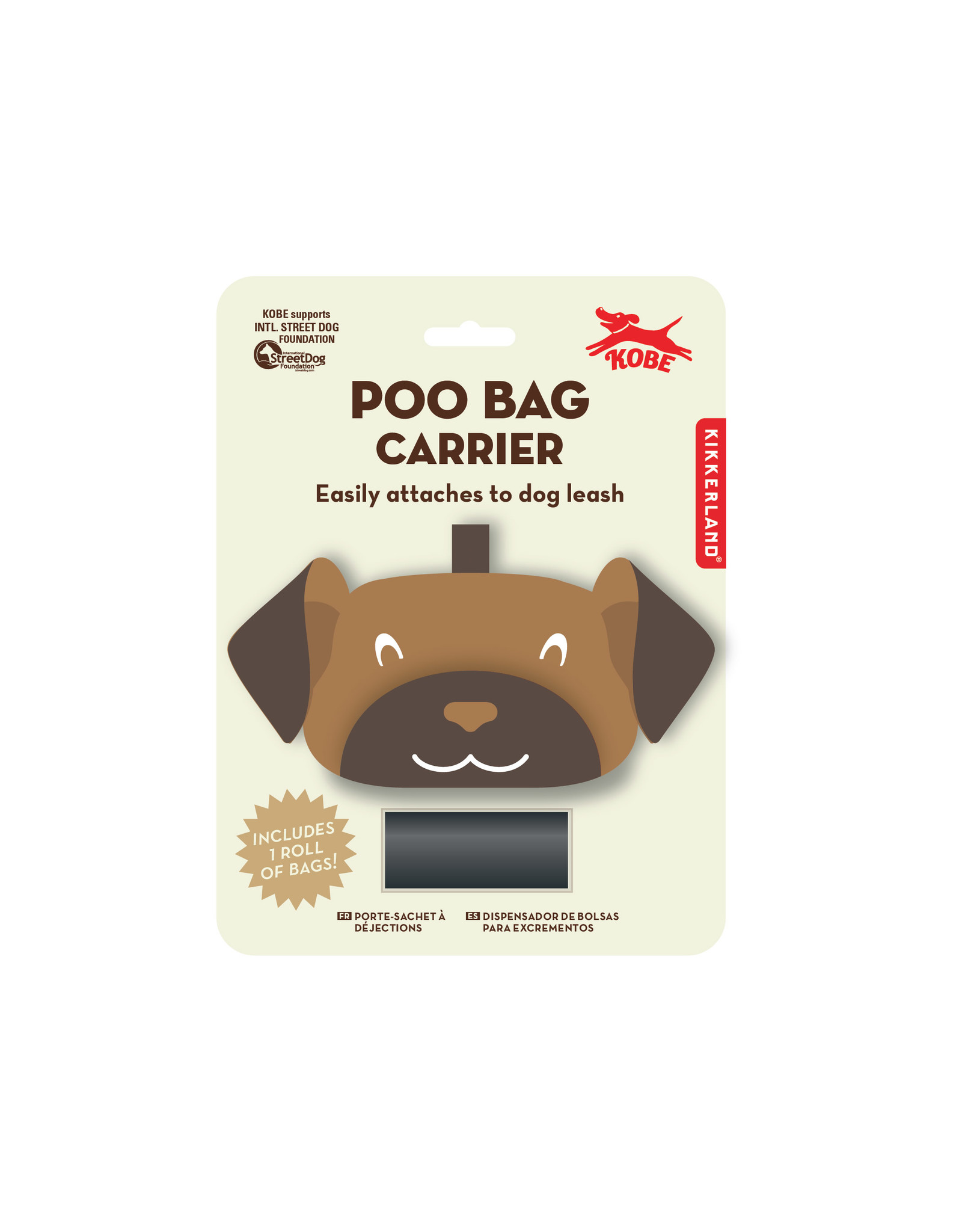 Poo Bag Carrier Dispenser