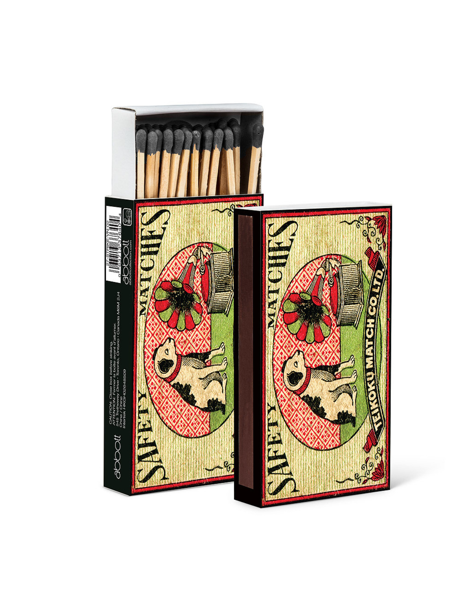 Vintage Gramophone Matches - 45 Sticks