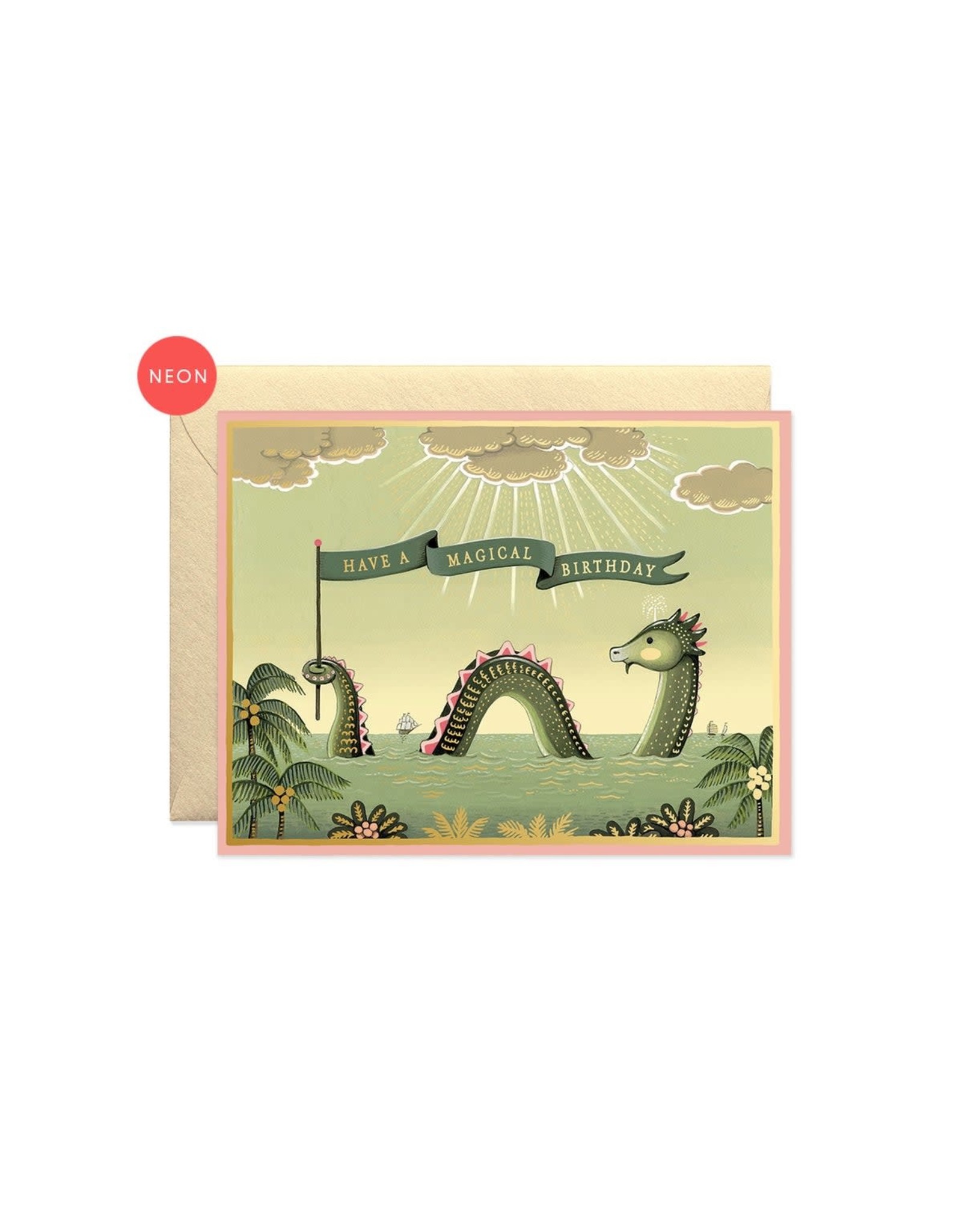 JooJoo Paper Birthday - Sea Monster