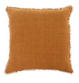 Lina Linen Pillow - Anise - 24" x 24"