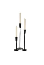 Luna Forged Candlestick - Black