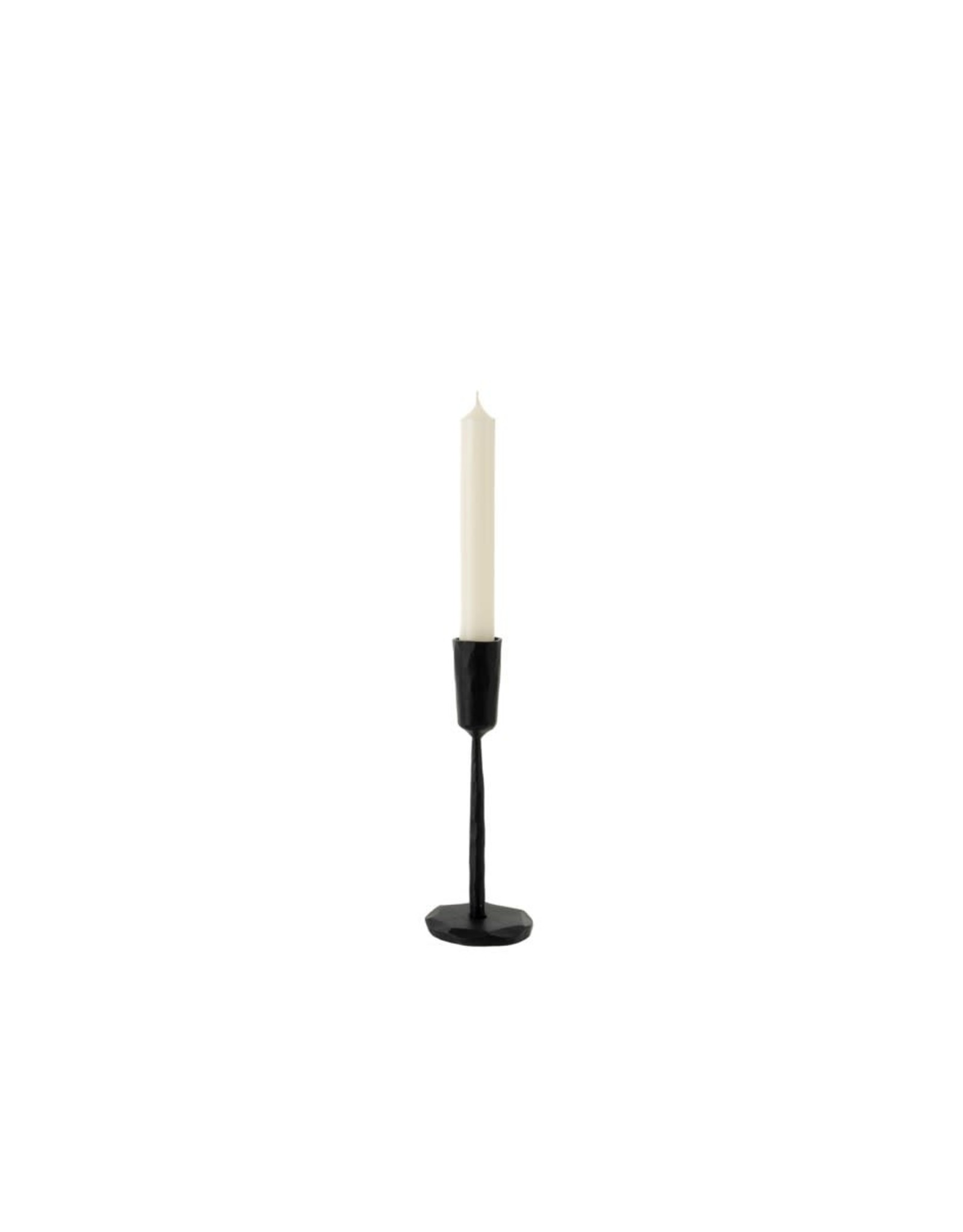 Luna Forged Candlestick - Black