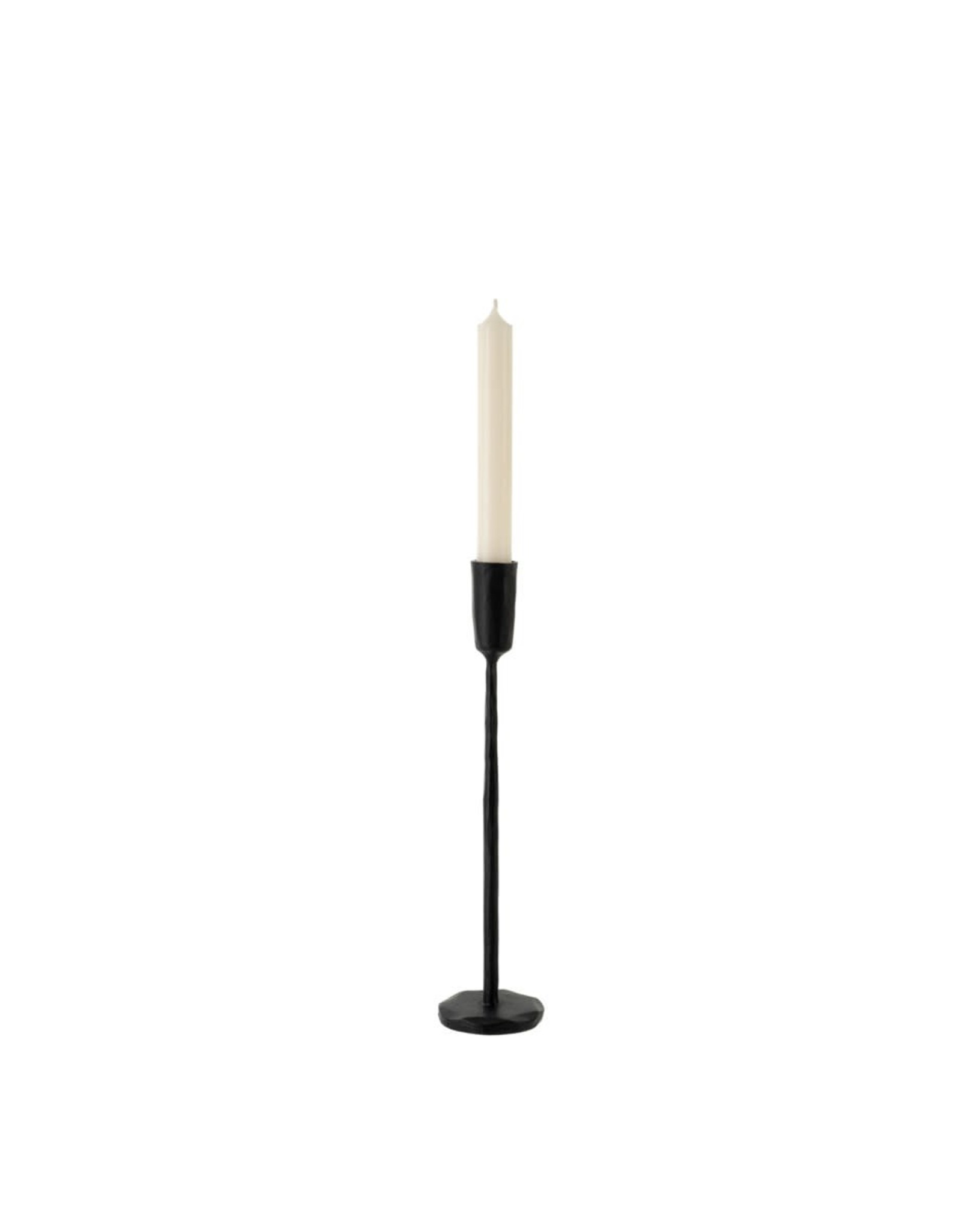 Luna Forged Candlestick - Black