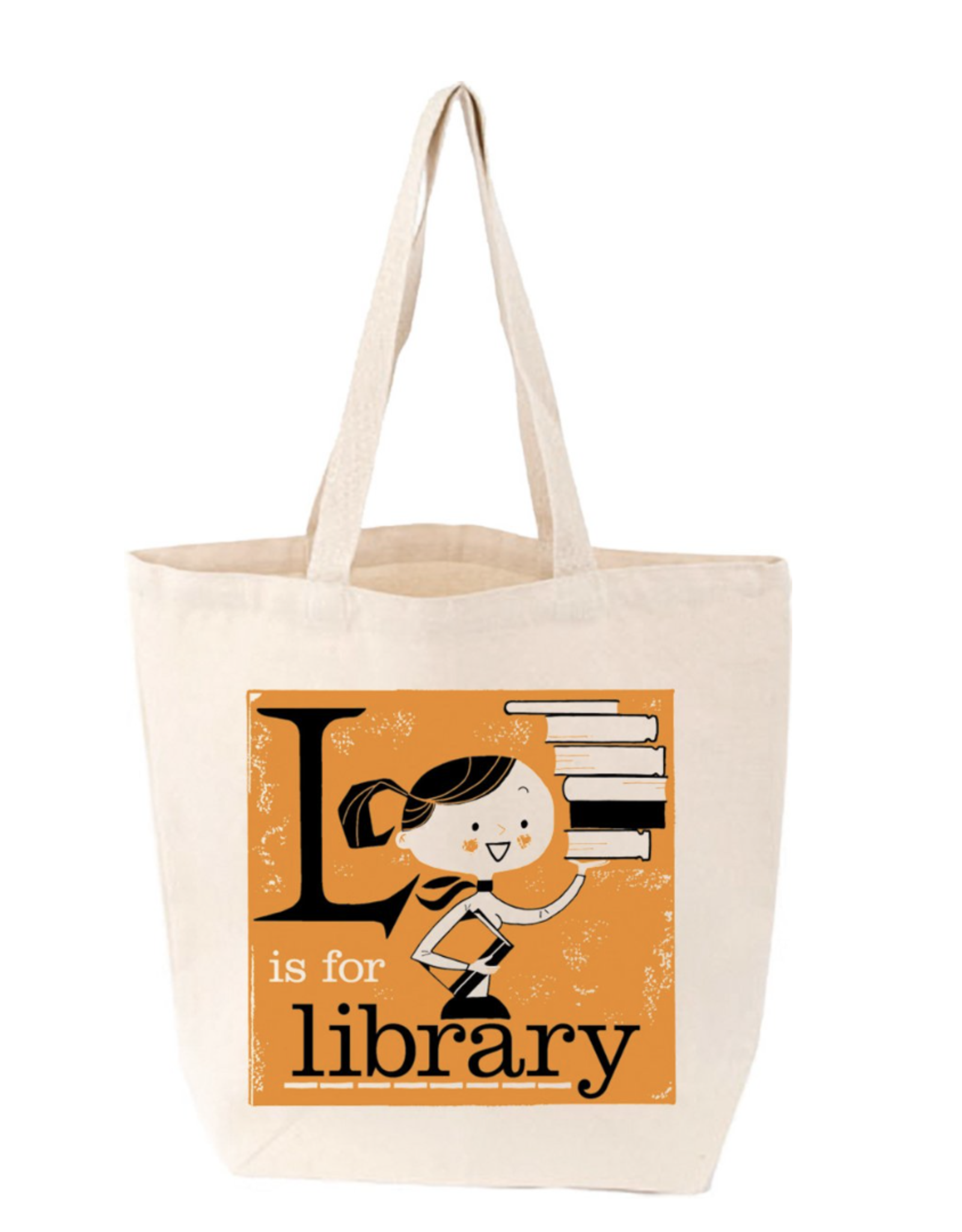 L Is For Library Tote