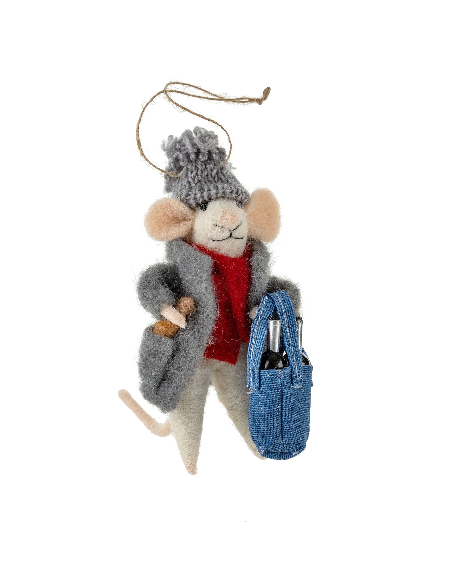 Dinner Guest Mouse Ornament
