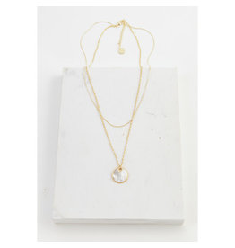 Mirage Double Necklace White