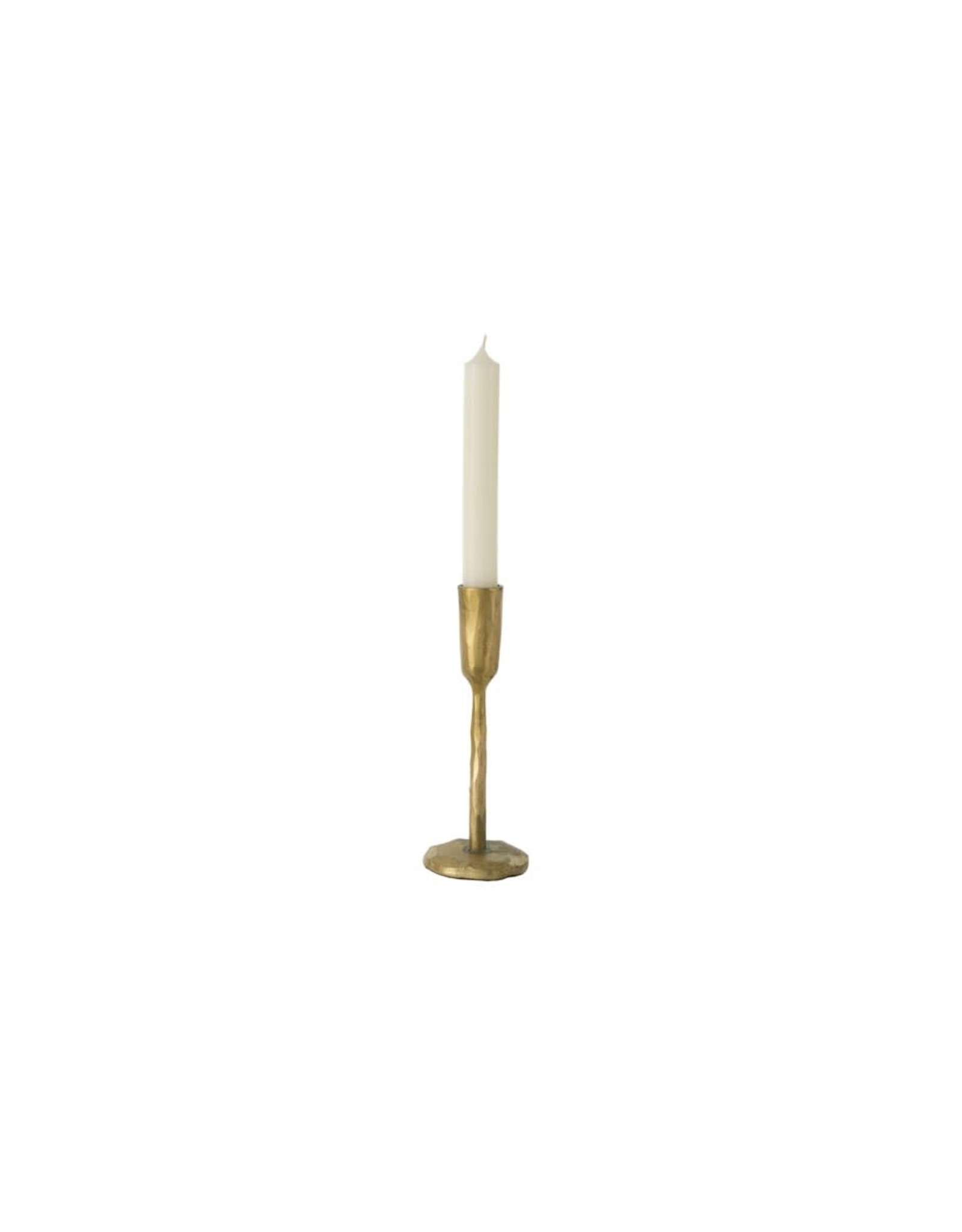 Luna Forged Candlestick - Gold