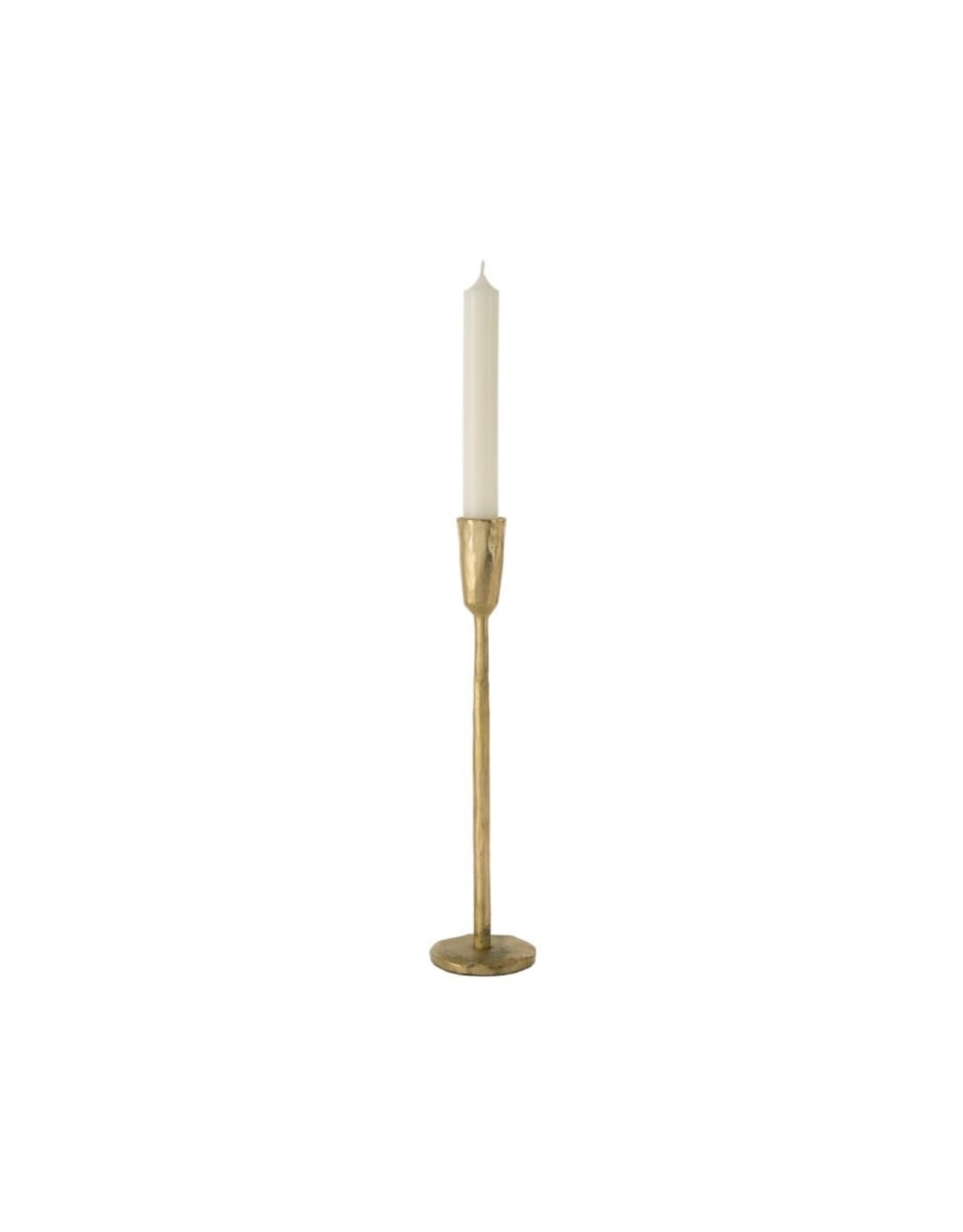 Luna Forged Candlestick - Gold