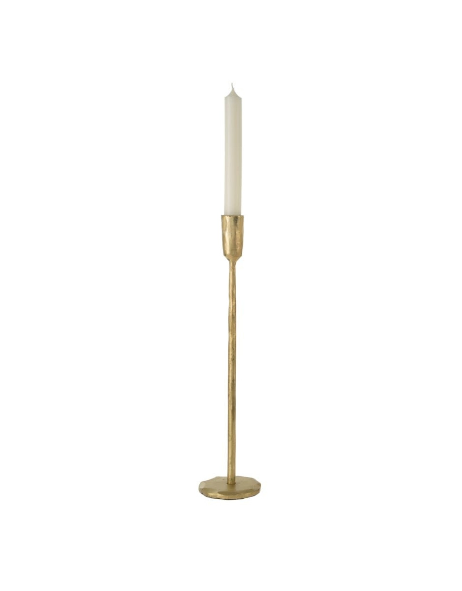 Luna Forged Candlestick - Gold