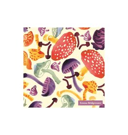 Wild Mushrooms, Cream - Luncheon Paper Napkin