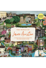 The World of Jane Austen Puzzle - 1000 Pieces