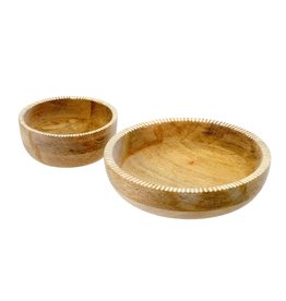 Lucca Wooden Bowls